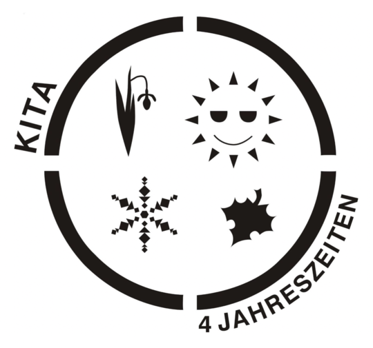 Das Logo der Kindertagesstätte "4 Jahreszeiten" in Dommitzsch