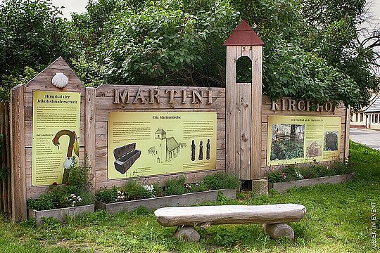 Martinikirchhof in Dommitzsch Martinikirchhof in Dommitzsch